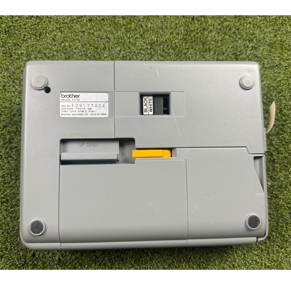 Vintage Brother P-Touch Electronic Labeling System 1992 Olympic Sponsor‎ Grey - Picture 4 of 4